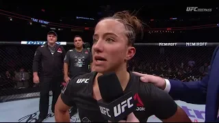 Fight Night Denver: Maycee Barber Octagon Interview