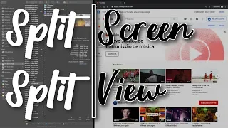 Split Screen or Split View on a MAC - Apple