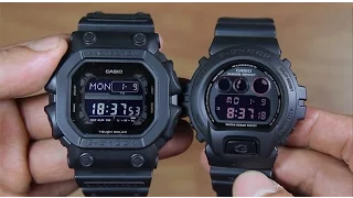 CASIO G-SHOCK GX-56BB-1 VS G-SHOCK DW-6900MS-1  ( DESIGN COMPARE )