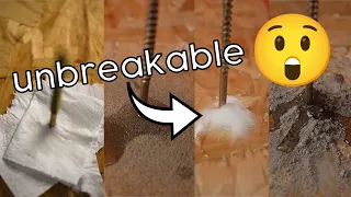 Super glue hack showdown - Mixing Baking soda, sand, ash and Tissue