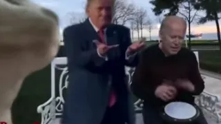 Cat Vibing with Donald trump and Joe Biden Deepfake meme (10 Hours Version)