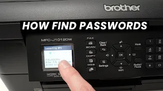 How to Find the Passwords of Any Brother Printer - 3 Ways