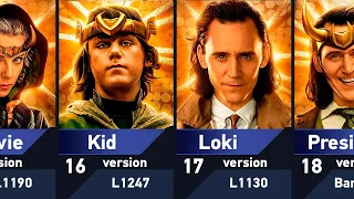 All Versions of Loki in MCU | Marvel