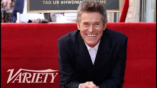 Willem Dafoe Walk of Fame Ceremony