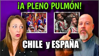 👉REACCIONAMOS A "EL NOVIO DE LA MUERTE" Y CHILE CANTANDO "HIMNO NACIONAL"  día Glorias Navales.