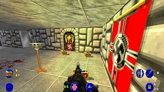 Brutal Wolfenstein 3D v5.5 no crosshair / 100% / Highest difficulty episode 1