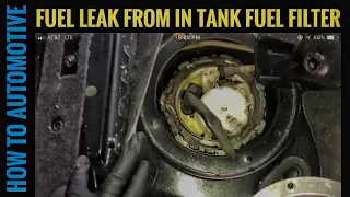 How To Replace The In Tank Fuel Filter On A Volkswagen Touareg