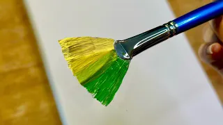 The easiest way to paint a Spring 🌿🌸 | Step by step