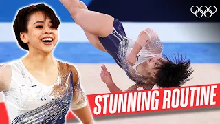 🇯🇵 Murakami Mai's Beautiful Floor Routine at Tokyo 2020 🥉