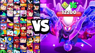 STU vs ALL BRAWLERS! With 16 POWER-UPs! | Brawl Stars