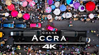 Accra, Ghana 🇬🇭 - by drone [4K]