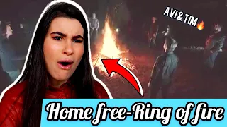 Home free-Ring of Fire (ft Avi Kaplan from Pentatonix) *REACTION*