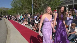 Duxbury High School Prom Walk 2023