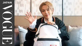 Inside NCT SHOTARO's Bag | In The Bag | VOGUE JAPAN