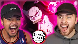 EVERYONE IS GETTING BODIED!! -  Demon Slayer Season 3 Episode 4 REACTION + REVIEW!