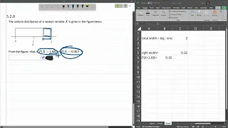 Math 243 Statistics = HW 5.2.4 Continuous Uniform Distribution Probability Using OR