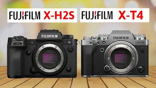 FujiFilm X-H2S Vs FujiFilm XT4