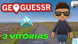 3 VITÓRIAS no DUELS do GeoGuessr!