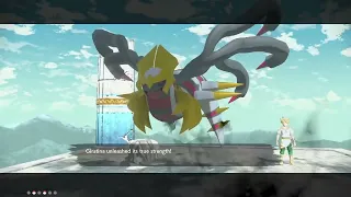 Alpharad thinks he beat Giratina...