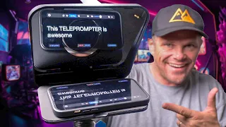 Best Teleprompter UNDER $50!! (Ulanzi Universal Teleprompter Review)