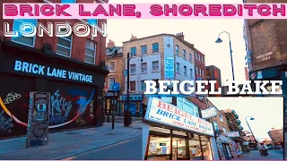 WALK TO WORLD FAMOUS 24 HOURS BEIGEL BAKE  BAKERY.  - BRICKLANE, EAST LONDON,