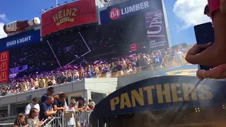 Pitt Panthers Entrance 2018 Season Opener vs Albany 9/1/18