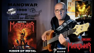 Manowar - Kings Of Metal Bass Cover Version, listen with👉🏻🎧
