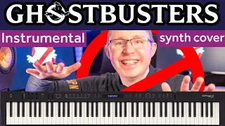 Ghostbusters synth cover