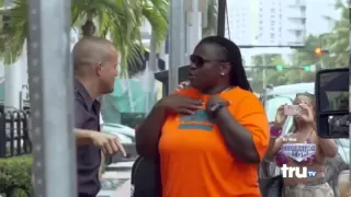 South Beach Tow :  Bernice gets cuffed by a Fake Cop