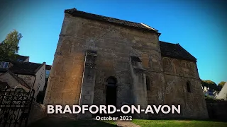 Exploring Bradford-on-Avon | Beautiful Riverside Cotswolds Mill Town | Let's Walk!