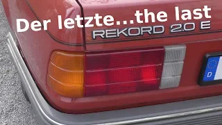 Der letzte OPEL REKORD - Typ E2 (1982–1986)