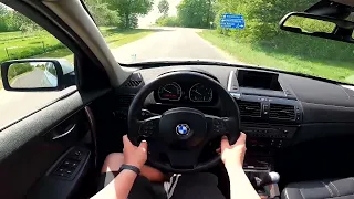 2008 BMW X3 (E83, facelift 2006) 30d (218 Hp) xDrive POV Test Drive