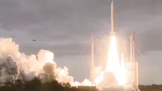 Ariane 5 ECA launches Hellas Sat 3-Inmarsat S EAN & GSAT-17