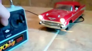 1986 New Bright 1957 Chevrolet Bel Air Remote Control Car