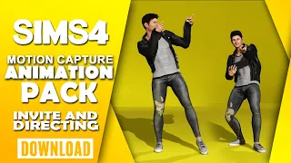 The Sims 4 | Invite And Directing Animation Pack (Motion Capture) | FREE Download