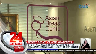 1 sa 4 Pilipino ang nagkaka-breast cancer; Pilipinas, isa sa may pinakamaraming... | 24 Oras