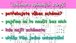 Kde sehnat schéma ke spínaným zdrojům? A potřebujete ho vůbec?