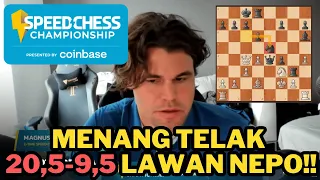 TUTORIAL HANCURKAN KINGS GAMBIT!! || Ian Nepomniachtchi vs Magnus Carlsen || Speed Chess QF 2023