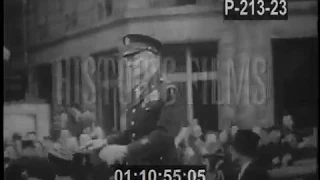 LONDON HONORS GENERAL EISENHOWER - 1945