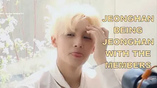 Jeonghan being Jeonghan with the Members (SEVENTEEN)