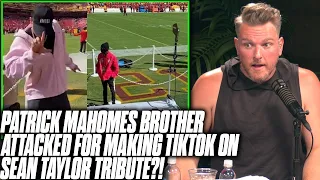 Patrick Mahomes' Brother Getting Attacked For Making TikTok On Sean Taylor Memorial?!