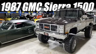 1987 GMC Sierra 1500 4X4 Pickup For Sale Vanguard Motor Sales #3233