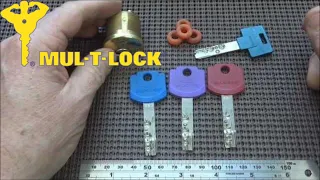 (109) Review: Mul-T-Lock Interactive 3-Piece Bump Key Set