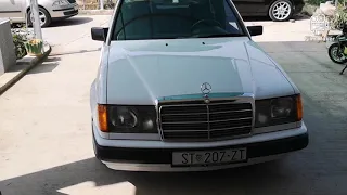 Mercedes w124, 300D-1987 short review - english!! 😃