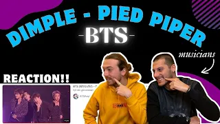 BTS 'Dimple-Pied Piper' REACTION - They did it again..   |  Twin  Musicians REACT