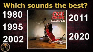 OZZY OSBOURNE (originals vs. partially re-recorded vs remasters) Blizzard of Ozzオジー・オズボーン