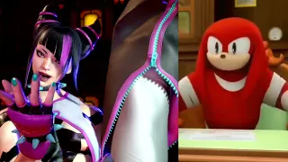 Knuckles Rates Street Fighter Waifus