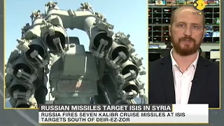 Russian Missiles target ISIS in Syria
