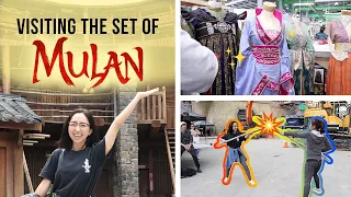 DISNEY sent me to New Zealand to visit the set of MULAN!