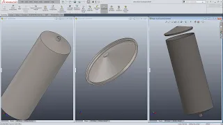 SOLIDWORKS 2019 - WATER TANK - PARTS & ASSEMBLY -  COFFEE MACHINE